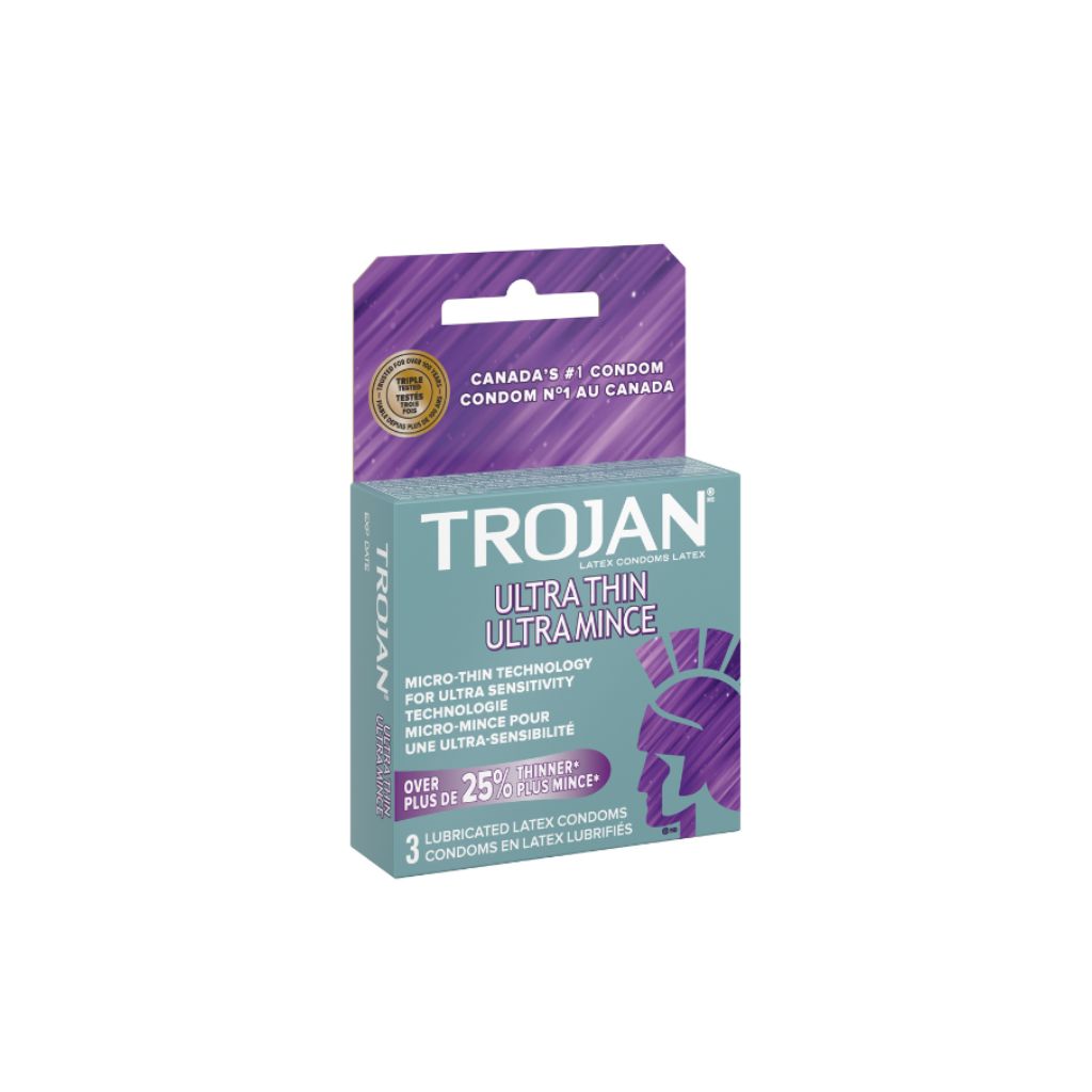 Condón Trojan Ultra Thin 3 unidades